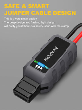AVAPOW A28 Car Battery Jump Starter 3000A Peak Battery Capacity